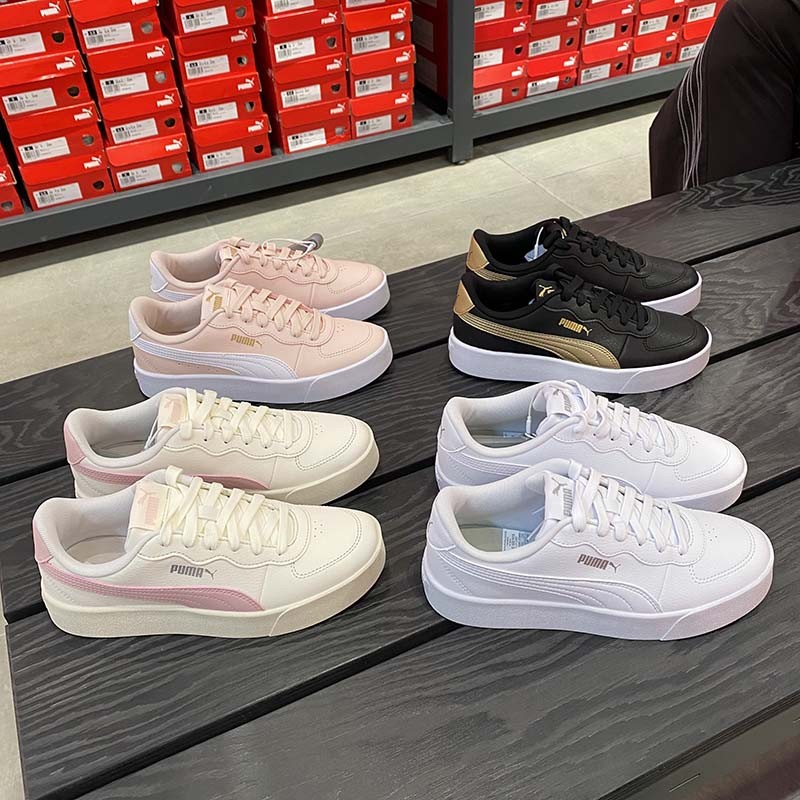 PUMA/PUMA Skye Clean Womens New Classic Style Thick-Soled Platform Shoes Low-Top รองเท้าผ้าใบ 380147