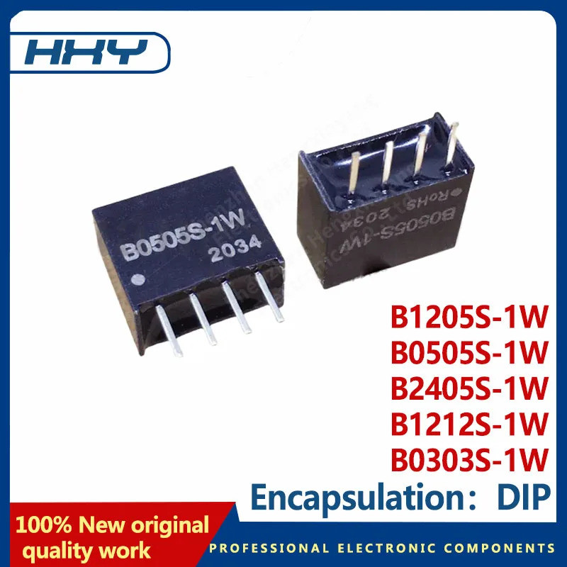 5 ชิ้น B0505S-1W B0505S B1205S-1W B1205S B1212S-1W B1212S B2405S-1W B2405S B0303S-1W B3S โมดูลแยก DC