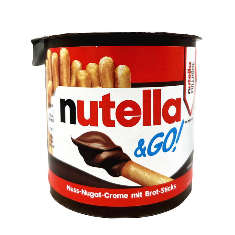 เยอรมันนําเข้าช็อกโกแลต Finger Biscuits nutella nutella ช็อกโกแลตเฮเซลนัทซอส Finger Biscuits g Snack