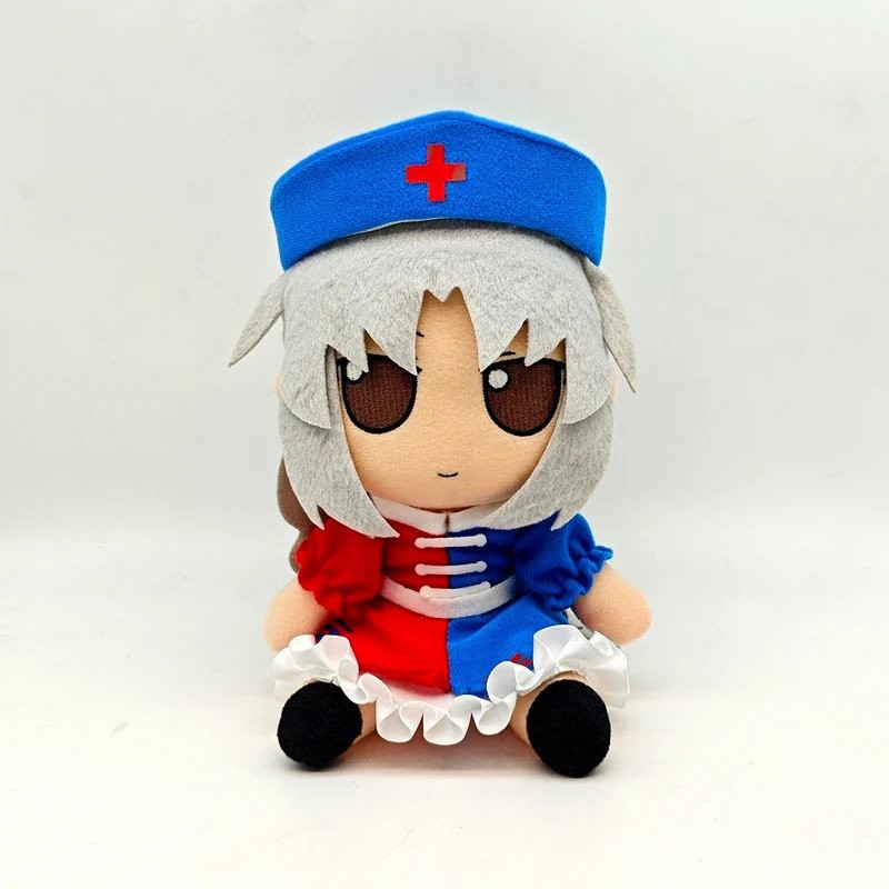 น่ารักตุ๊กตาในสต็อก fumofumo TouHou โครงการ Yagokoro Eirin ตุ๊กตาตุ๊กตา X1 Kawaii ของขวัญจัดส่งใน 2 