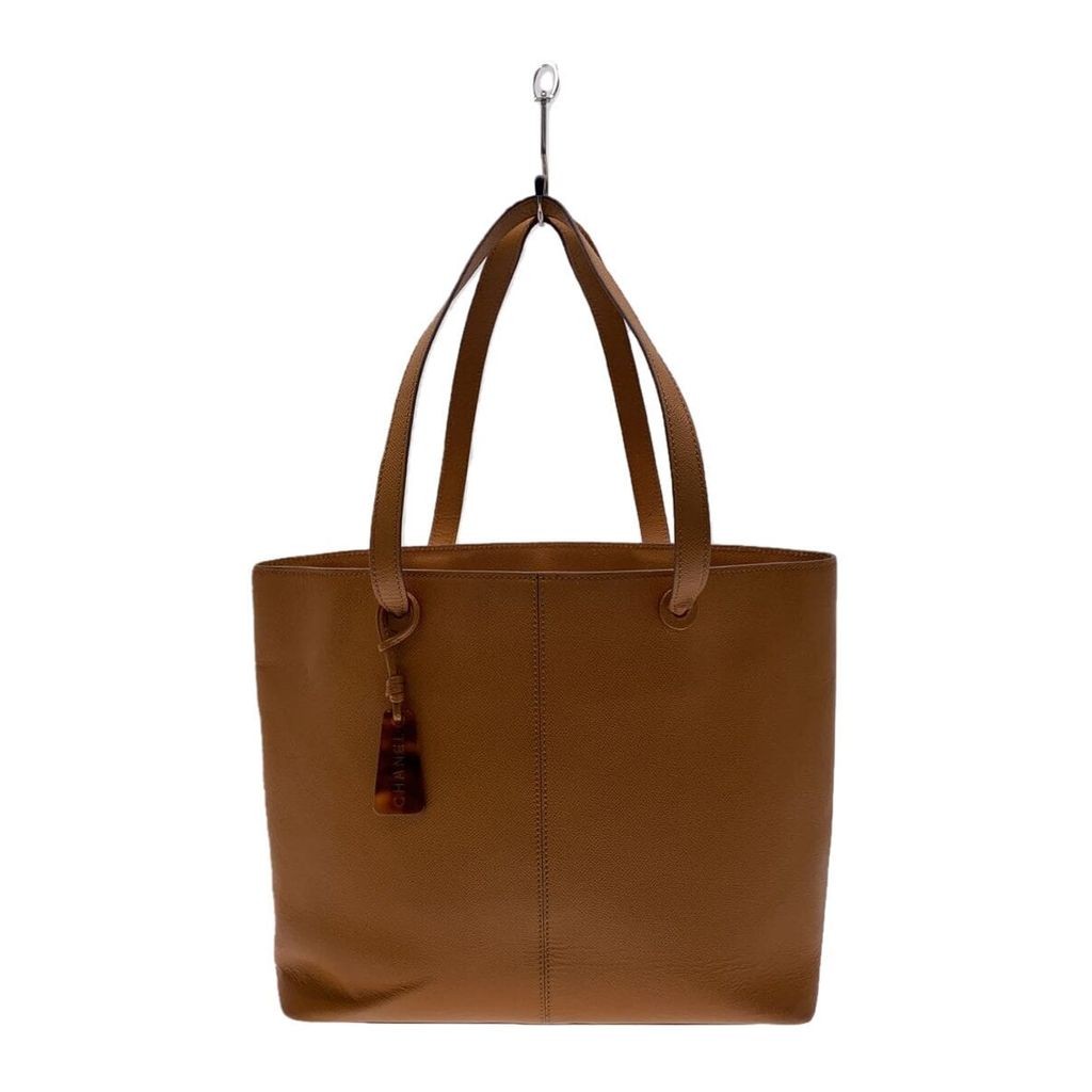 CHANEL others bags leather Camel plain Direct from Japan Secondhand