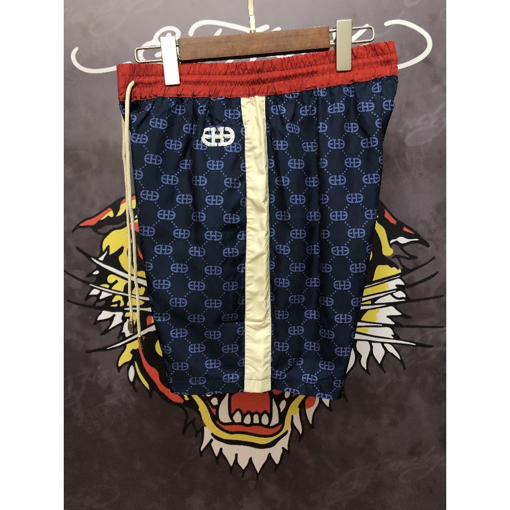 กางเกงขาสั้น ED Hardy ลายหัวเสือ สำหรับผู้ชายและผู้หญิง ทรงหลวม สบายในหน้าร้อน