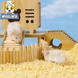 wen.W2 ขี้เลื่อยรองกรง หนูแฮมเตอร์ 500กรัม/1000กรัม ขี้เลื่อยหนูแฮมเตอร์ ธรรมชาติ100%