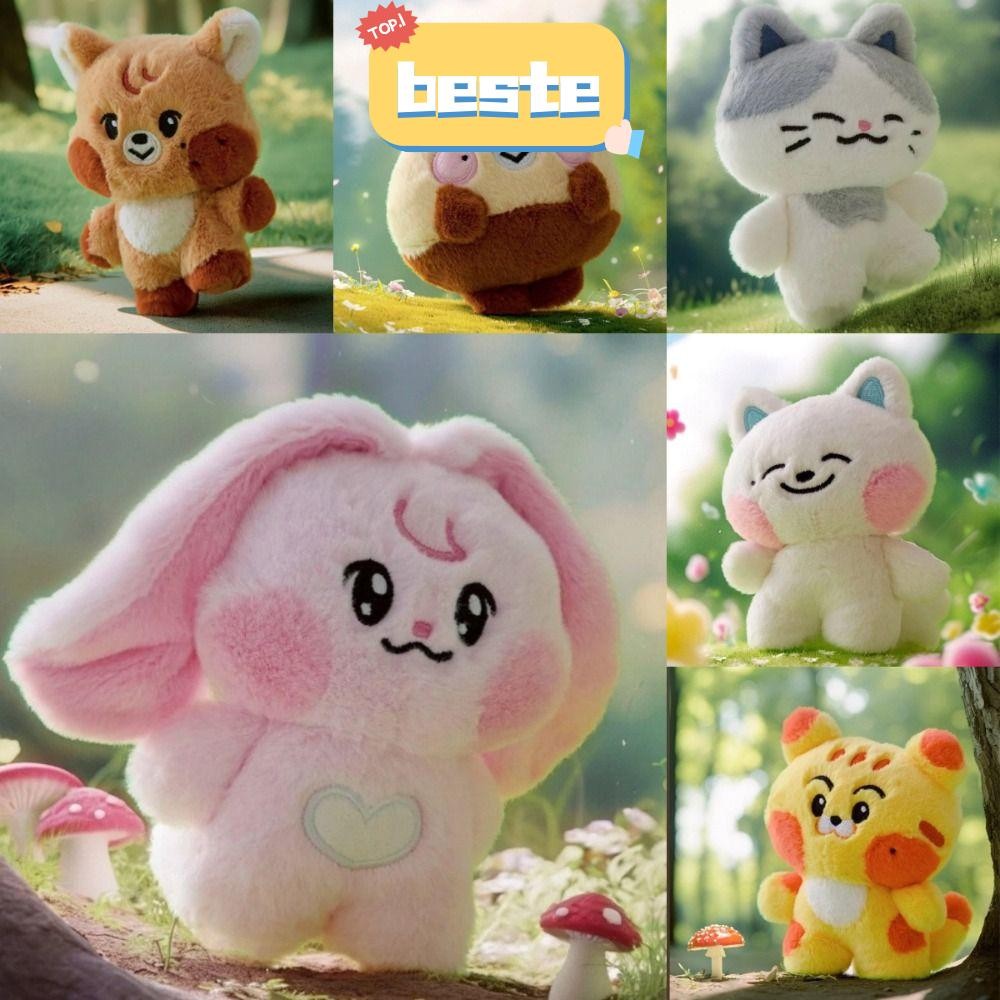 BESTE Won ของเล่นตุ๊กตาหนุ่ม, Kpop การ์ตูน Ive ตุ๊กตาตุ๊กตา, น่ารักผ้าฝ้าย Ive รูป Plushies แฟนคอลเล
