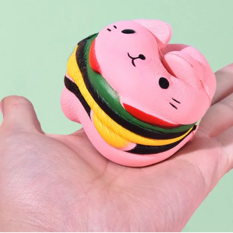 Jumbo Kawaii Squishy ของเล่นช้า Rising บีบ PU Popcorn สัตว์ Anti Stress Relief Squishies ของเล่นเด็กเด็ก Xmas squishy ของเล่นของขวัญ