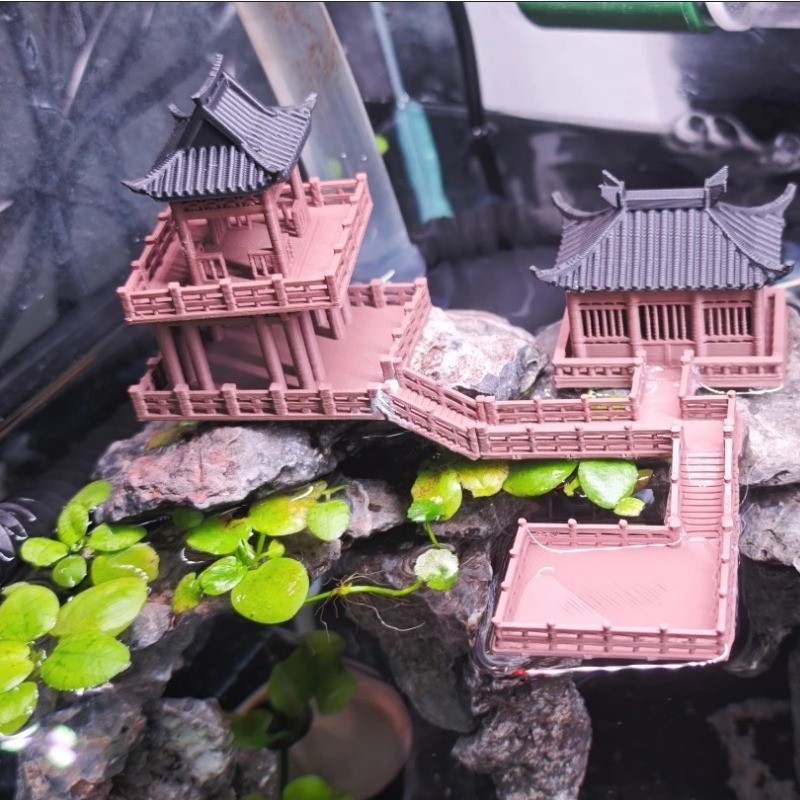 การจัดสวนตู้ปลา / สถาปัตยกรรมโบราณ rockeries การจัดสวน / รูปที่ 7