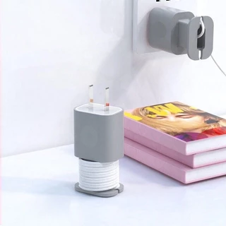 NEW เคสหัวชาร์จ Power Adapter Case (เคสป้องกันสำหรับหัวชาร์จ พร้อมที่เก็บสาย) พร้อมส่ง