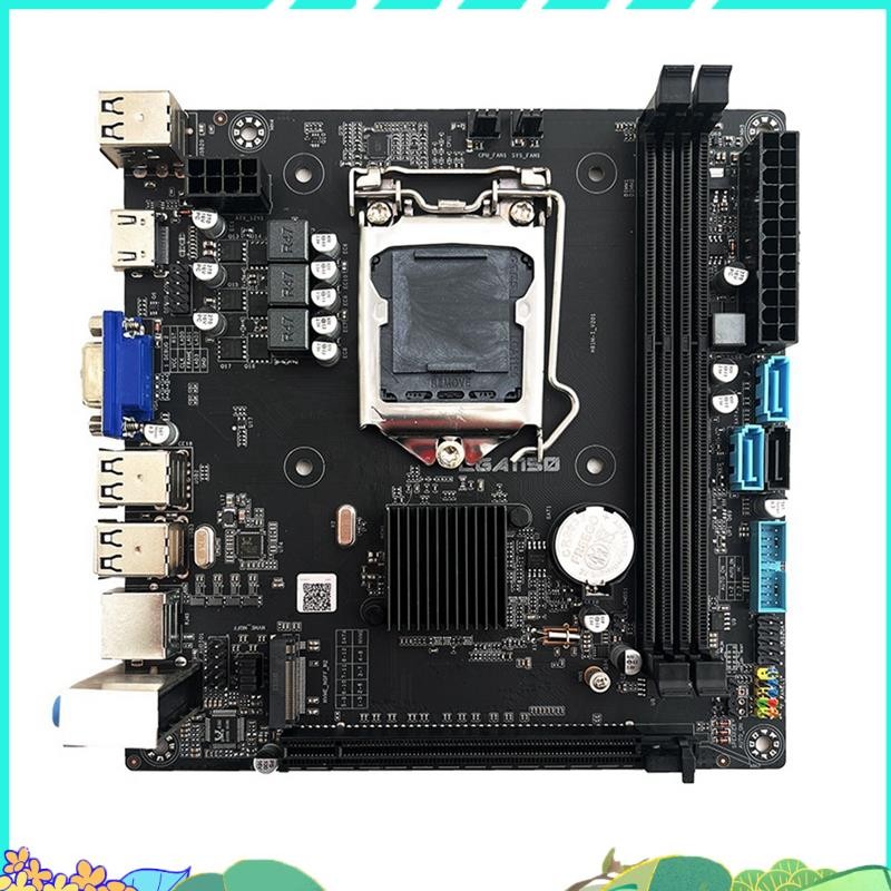 H81M ITX เมนบอร์ดเดสก์ท็อปพีซีแล็ปท็อป LGA 1150 DDR3 16GB M.2 NVME SDD USB 3.0 เมนบอร์ดคอมพิวเตอร์