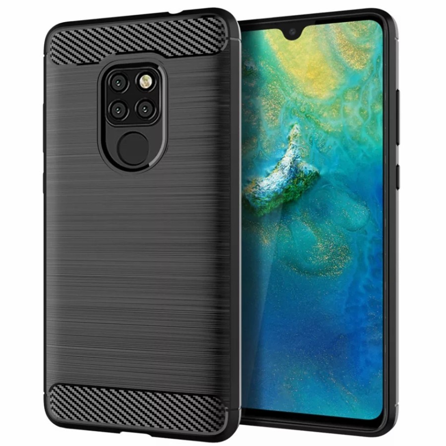 HUAWEI Mate 20 / Mate 20X / Mate 20 Pro RUGGED CARBON FIBER ANTI-SHOCKPROOF CASE