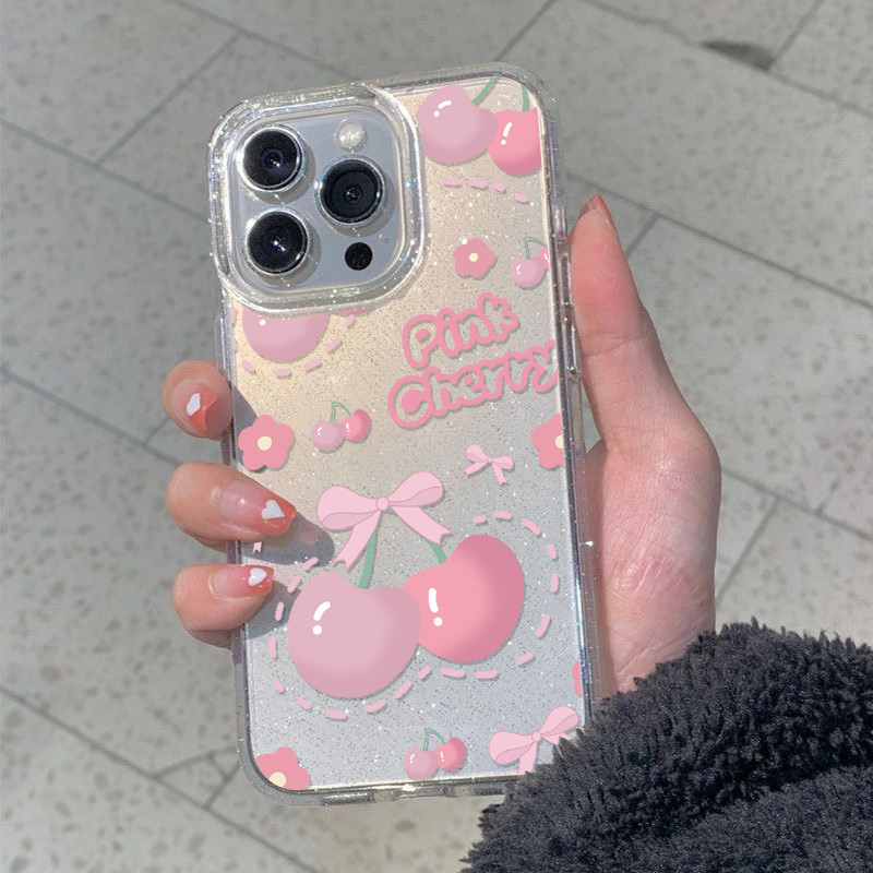 GOOD ซอฟท์แอปเปิ้ลน่ารัก เคส iPhone 17 11 Pro Max 13 11 12 14 15 Pro Max 7 8 14 16 Plus X XS XR Max SE 2020