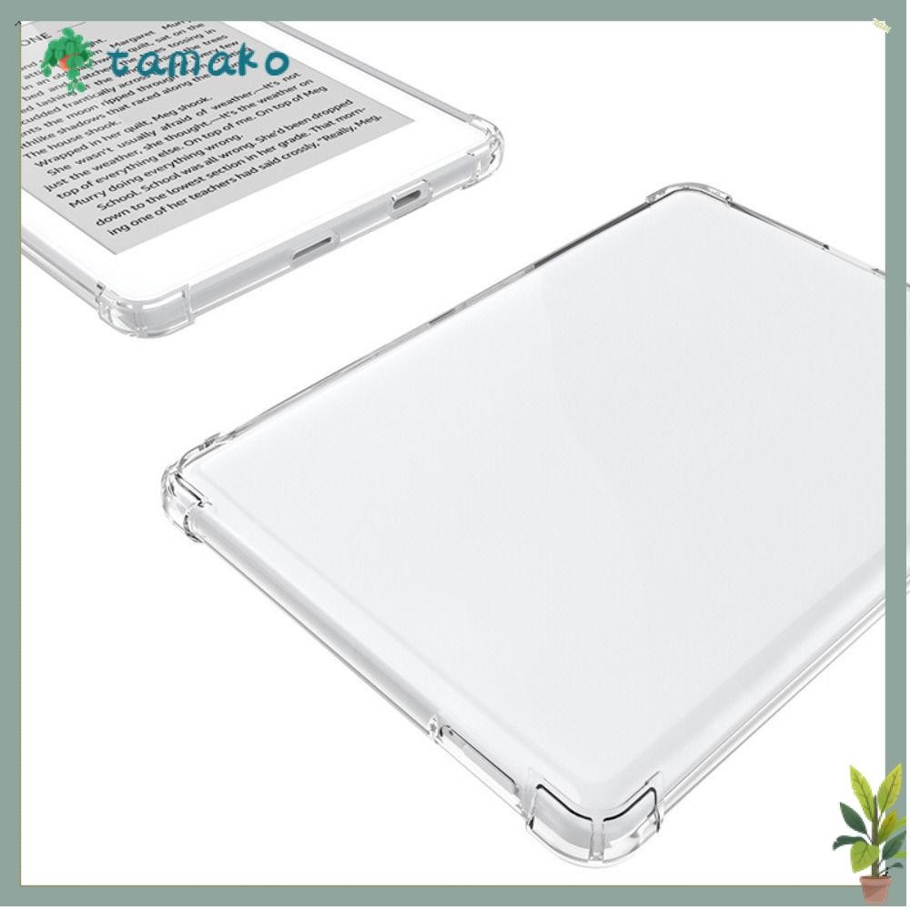 TAMAKO 7.8 นิ้ว E-Reader, Air Bag กันกระแทกฝาครอบป้องกัน,คุณภาพสูงโปร่งใสทนต่อการสึกหรอ TPU Back She
