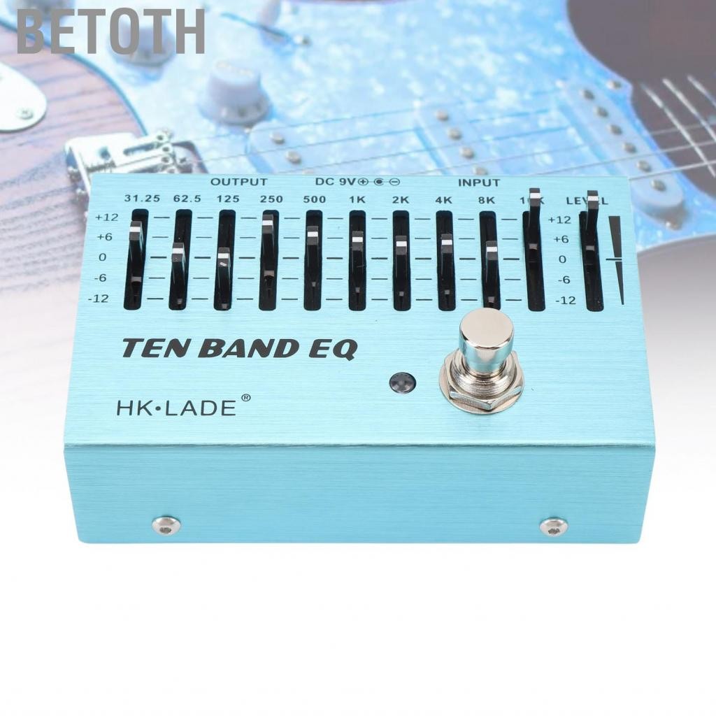 Betoth Betoth irfora 10 band eq pedal block block bass bass equalizer mini equaliz