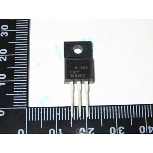 50 ชิ้น FQPF10N60C 10N60 N Channel MOSFET TO-220F