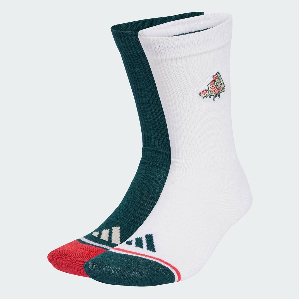 adidas ไลฟ์สไตล์ ถุงเท้า Pizza (1 คู่) Unisex สีขาว JW7718