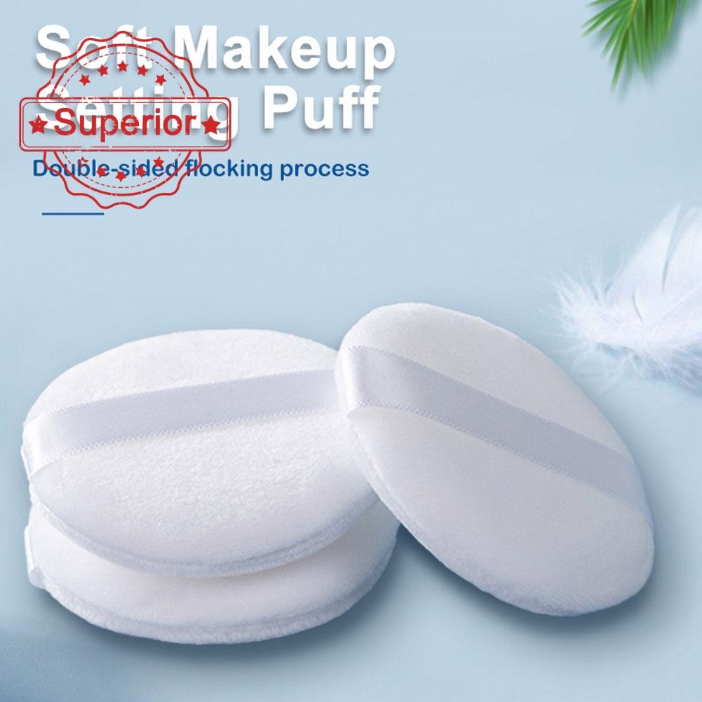 Loose Powder Puff Round Soft Powder Puff Makeup Tool F0p4