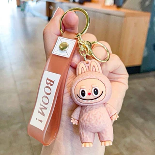 พวงกุญแจ จี้ตุ๊กตาการ์ตูน ป้องกันการสูญหาย แบบสร้างสรรค์ มี4สี สินค้าพร้อมส่งในไทย