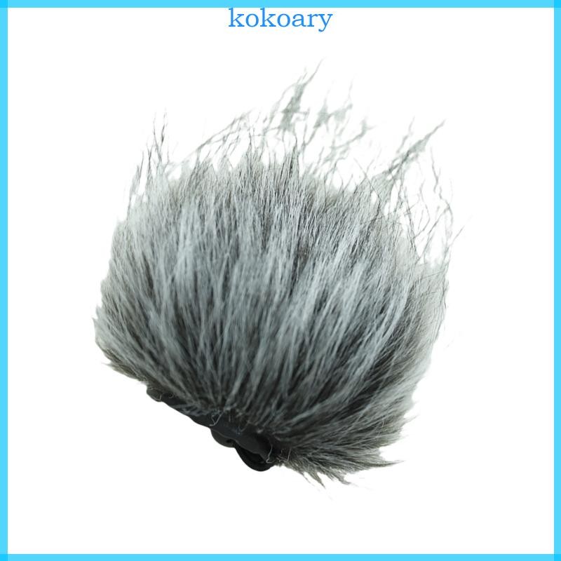 KOK Furry กระจกหน้ารถกลางแจ้ง Muff กรองกระจกหน้ารถสําหรับ ZOOM H1 Essential Record