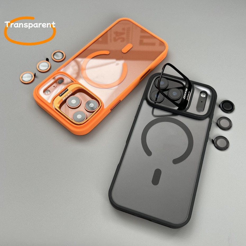 พรีเมี่ยมเลนส์ผู้ถือไร้สายชาร์จแม่เหล็กเคสโทรศัพท์สําหรับ ไอโฟน 11 12 13 14 15 16 17 มือโปร สูงสุด 14 15 16 บวก 17 อากาศ กันกระแทกฮาร์ดกร