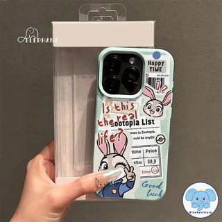 เคสไอโฟน 16 7Plus สำหรับIPhone 15 13 16 11 XR 12 14Pro Max 7 15 8 14 16 Plus XS X Max ลัคกี้ซูเปอร์โตนิคจูดี้เคสหนัง