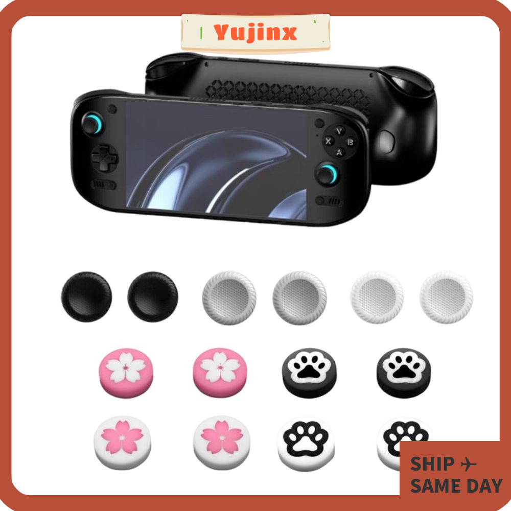 YUJIX 4PCS Big Joystick Cap,ที่มีสีสันอุปกรณ์เสริมเกมคอนโซลจอยสติ๊ก Rocker,ซิลิโคนลื่นเปลี่ยนหมวกสํา