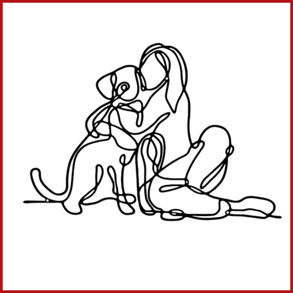 โลหะสุนัข Art Wall Decor บทคัดย่อ Wall Art เหล็กหญิง Wall Decor บทคัดย่อ Wall Art สําหรับห้องนอนห้อง