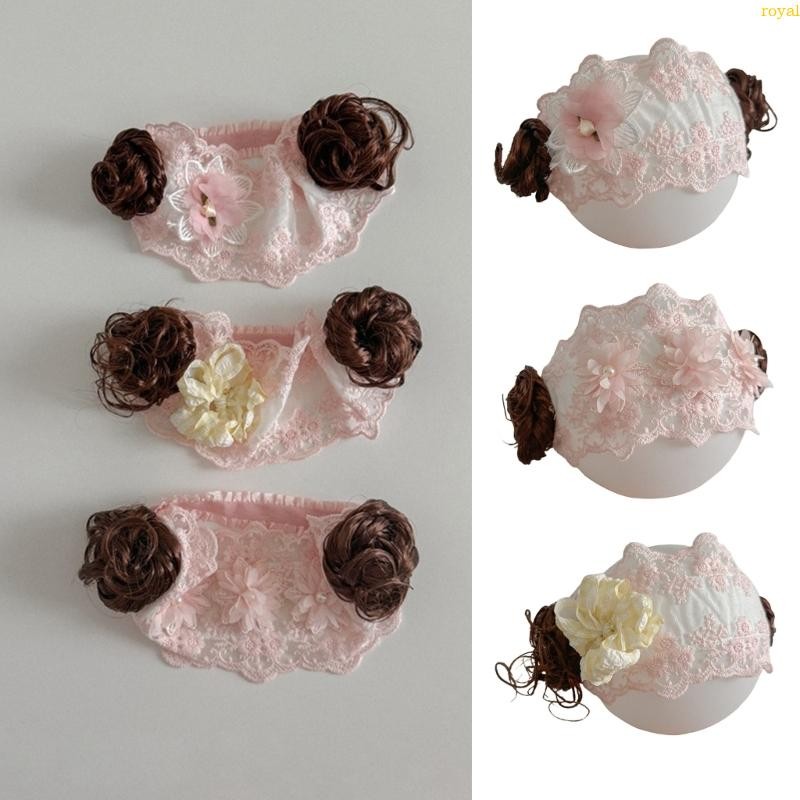 อินเทรนด์ Baby Bun Headwear เครื่องประดับผมสำหรับคอสเพลย์และปาร์ตี้