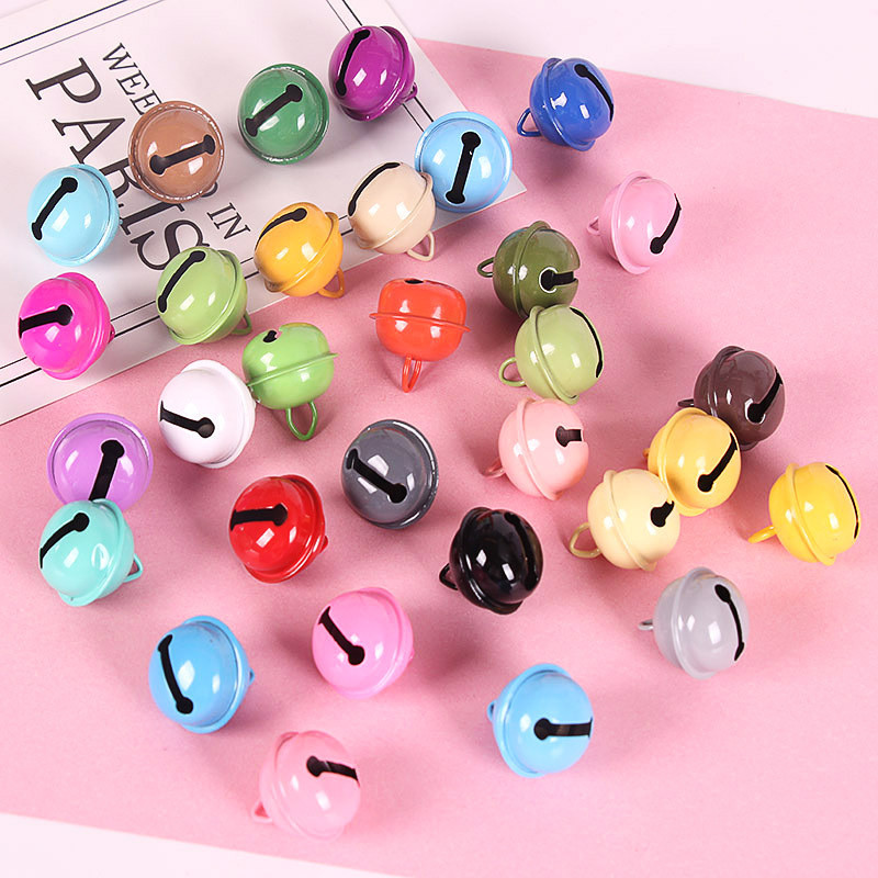 ปลอกคอแมวสุนัข ลูกแก้วระฆังสีหวาน 22mm จี้กระดิ่ง เครื่องประดับตกแต่งสัตว์เลี้ยง สำหรับงานปาร์ตี้