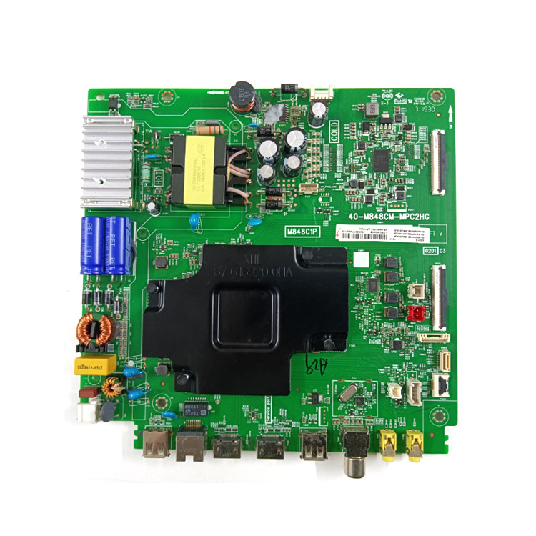 TCL Original 43V6 43U8 43D10 เมนบอร์ด 40-M848CM-MPC2HG MPA2HG หน้าจอ LVU43ND1L