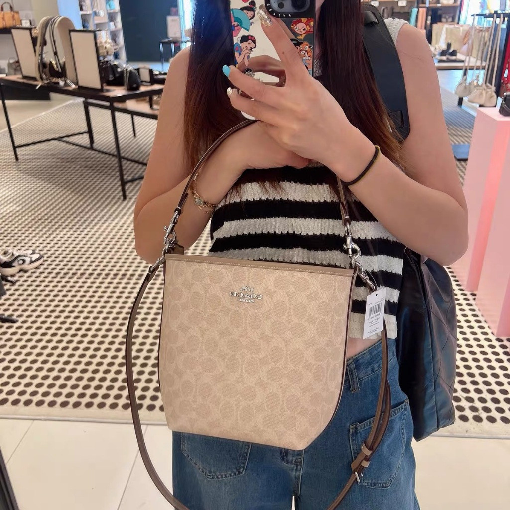 กระเป๋าทรงถัง messenger สำหรับผู้หญิง แบบสะพายข้าง CT800