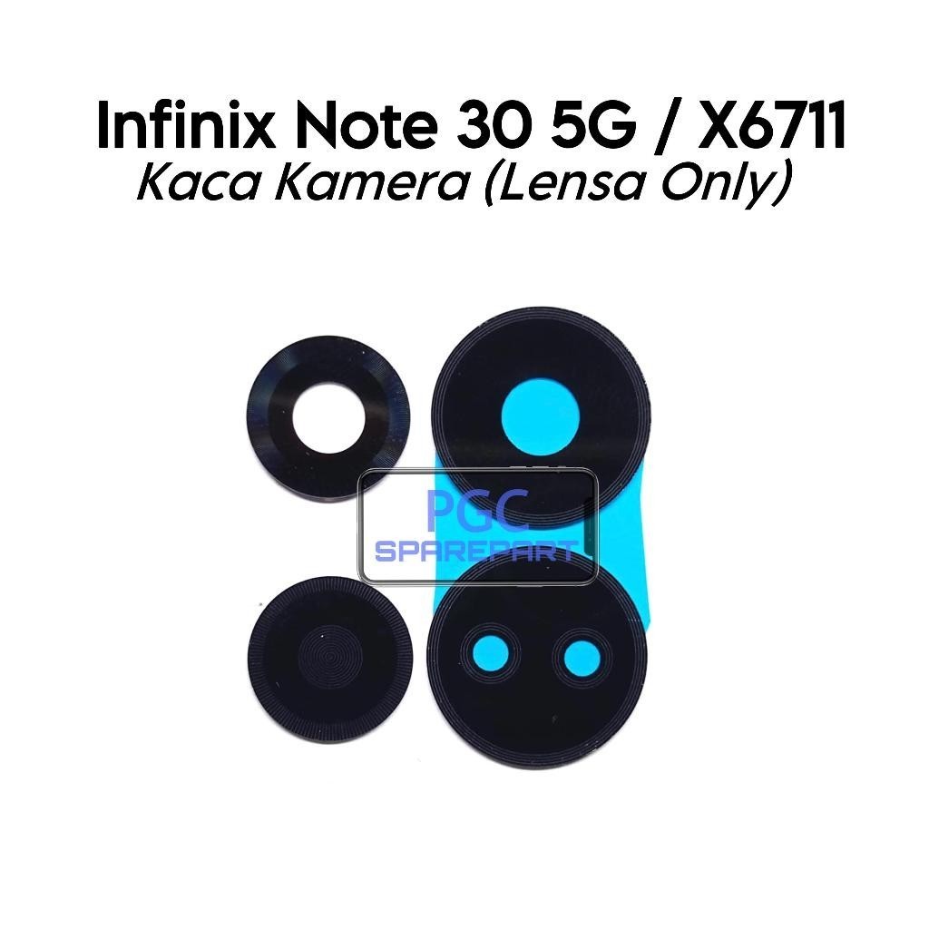 กระจกเลนส์กล้องหลัง Fullset Infinix Note 30 5G / X6711