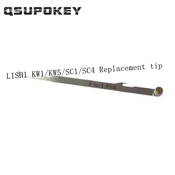 QSUPOKEY ปลายทดแทน Lishi SC1 SC4 KW1 KW5 ดั้งเดิม