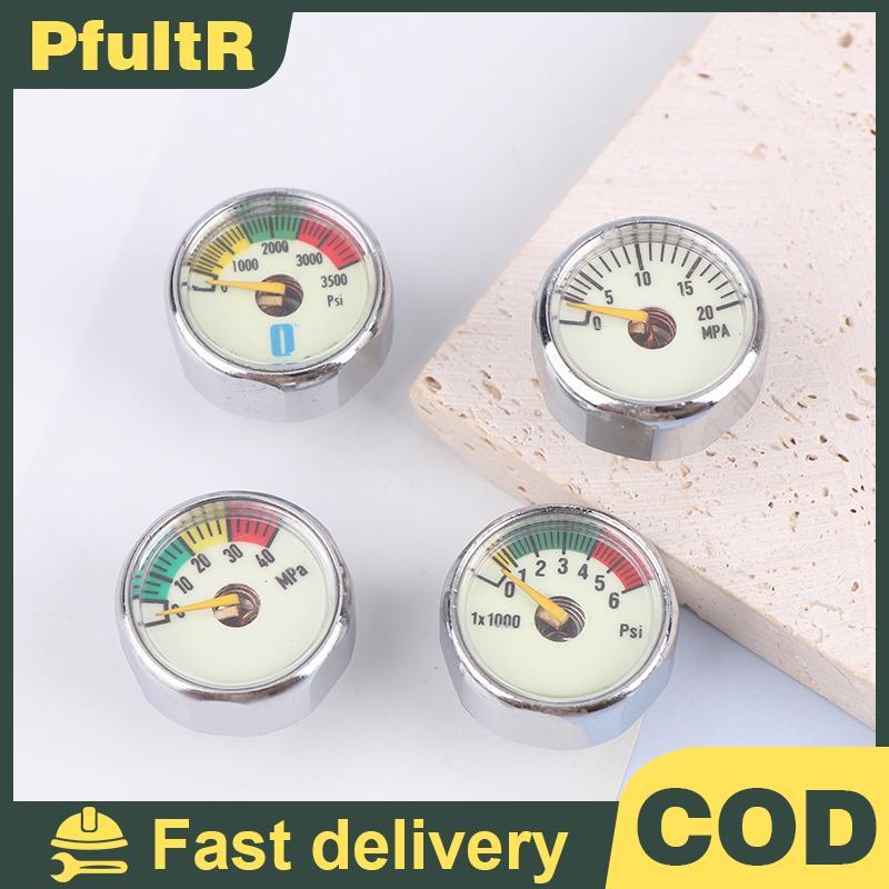 Mini Micro Air Pressure Gauge Manometer M8 M10 ด้าย 000-6000PSI 5-40MPA 300BAR