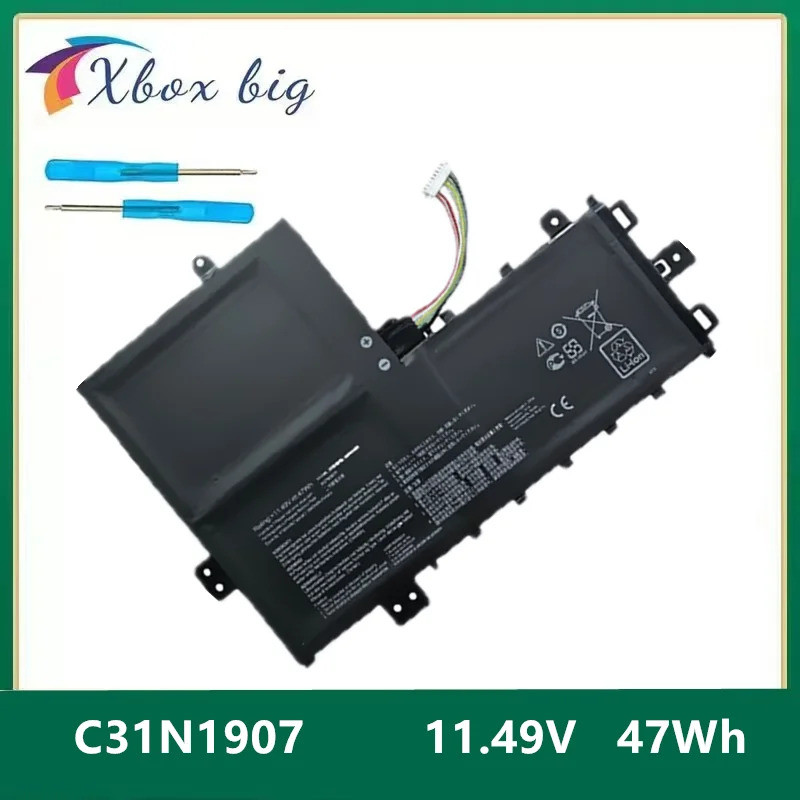 C31N1907 11.49V 47Wh 4165mAh แบตเตอรี่แล็ปท็อปสําหรับ ASUS VivoBook 17 F712FB M712FA M712UA P1701FA 