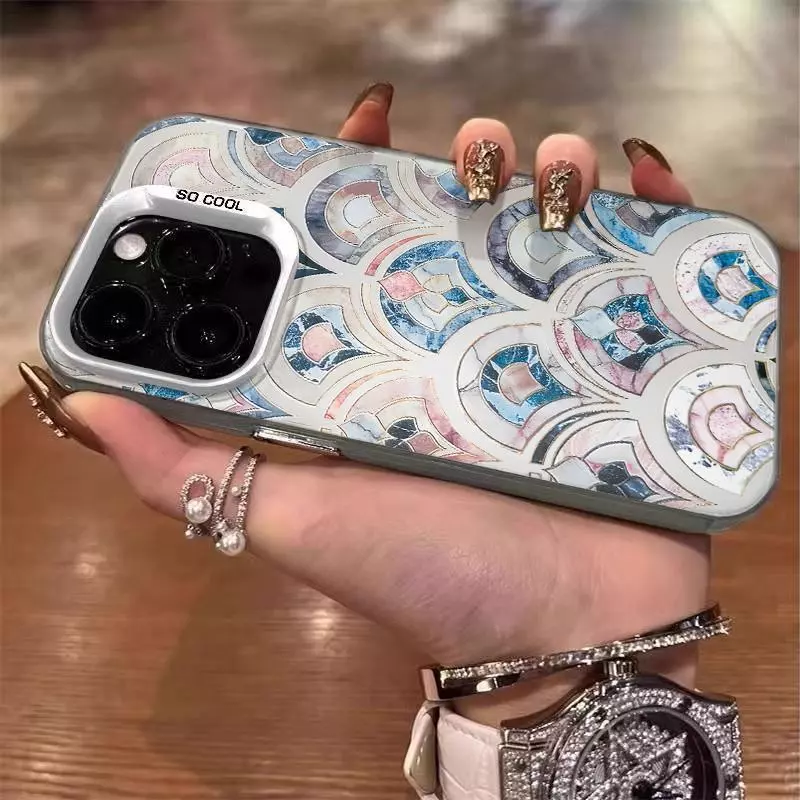 เคสไอโฟน 16 15 14 13 12 11 17 Pro Max Case  Frosted trendy windows  Compatible เคส iPhone 17,16,15,14,13,12 thumbnail 5