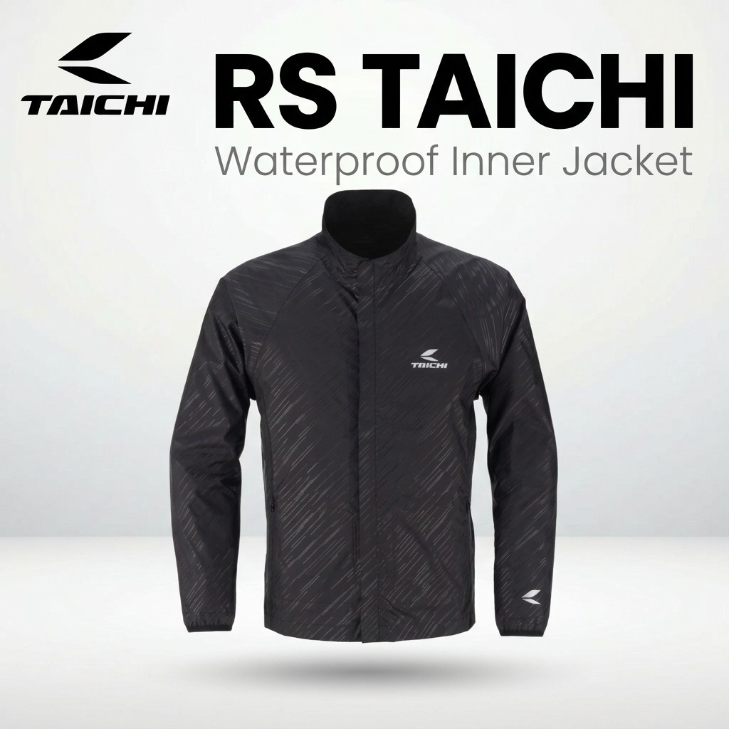 เสื้อแจ็คเก็ตชั้นในกันน้ำ RS Taichi (RSU264) สีแดง มอเตอร์ไซค์ | RS Taichi Waterproof Inner Jacket, 