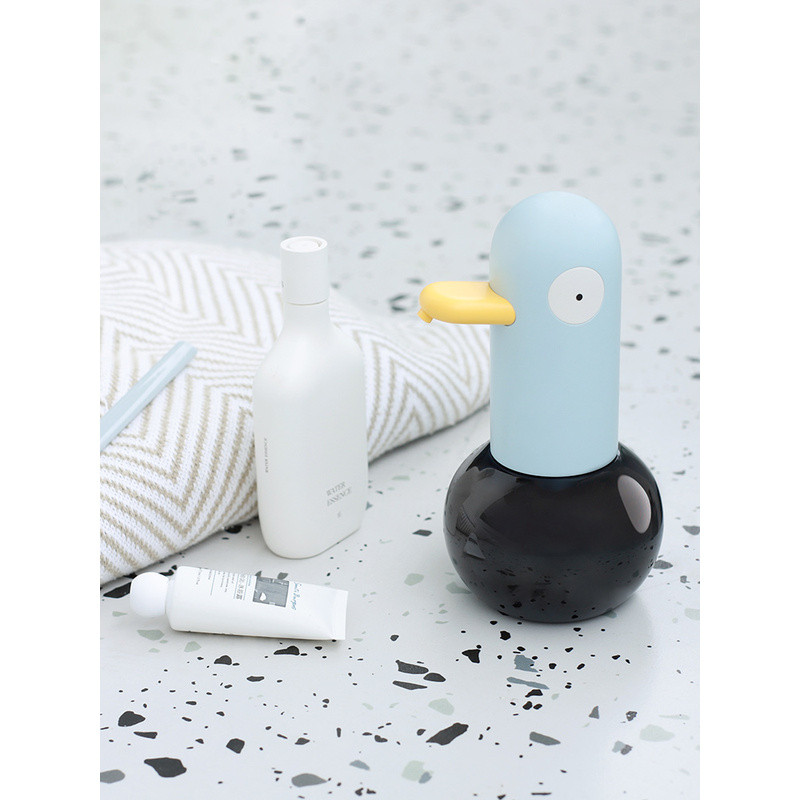 MUID Hanashing Duck เครื่องจ่ายของเหลวล้างมืออัตโนมัติสําหรับเด็กเครื่องจ่ายสบู่ต้านเชื้อแบคทีเรียที