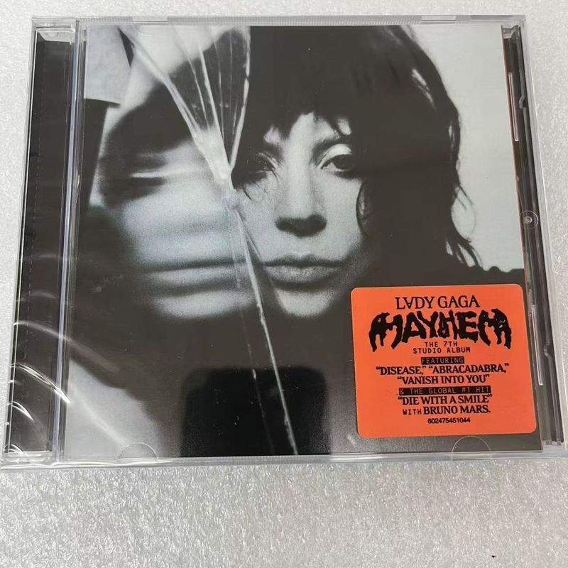 พร้อมส่ง Lady Gaga Lady Gaga Mayhem CD 2025 อัลบั้มใหม่/ลูกปัด 6.21/