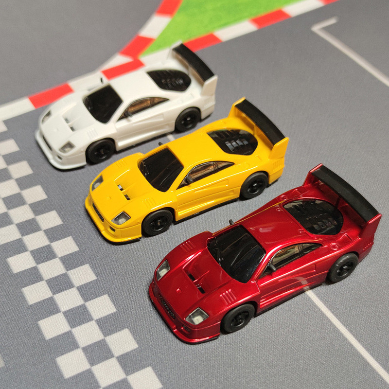 LDARC LDARC S100 รถสปอร์ต Ferrari 1: 64 พวงมาลัยขนาดเต็มจําลองมินิรีโมทคอนโทรลรถแข่งรถสปอร์ต