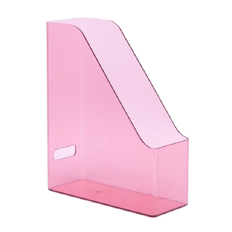 ME.STYLE กล่องเอกสารพลาสติก รุ่น B1253 สีชมพู ขนาด 27.5x7.7x22.5 ซม.