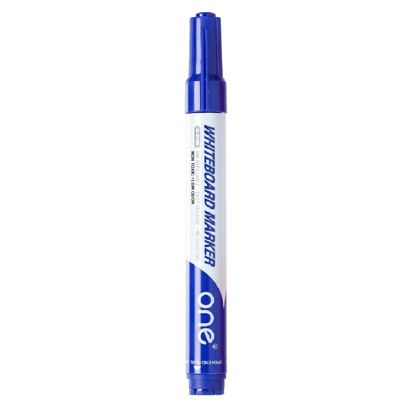 ONE ปากกาไวท์บอร์ด ชนิดหัวแหลม น้ำเงิน รุ่น G-213B-BL