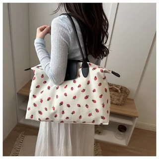 พร้อมส่ง กระเป๋าสะพาย กระเป๋าโท้ทเดินทาง ความจุขนาดใหญ่ น้ำหนักเบา ขึ้นเครื่องได้ สำหรับทริปสั้น ﻿