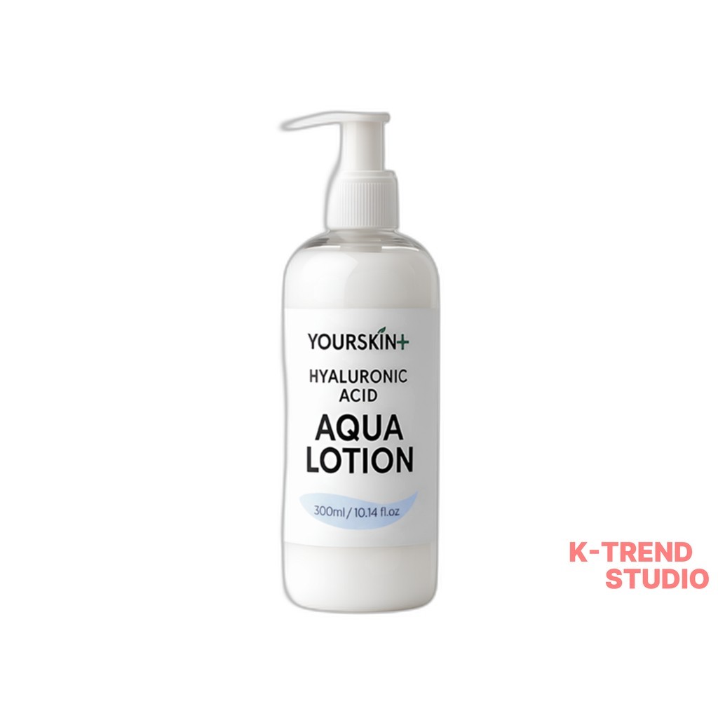 [yourskin+] โลชั่นน้ํากรดไฮยาลูโรนิก 300มล. 1ชิ้น / โลชั่นน้ําเกาหลี / ซึมซาบเร็ว / ของแท้ 100% โดย 