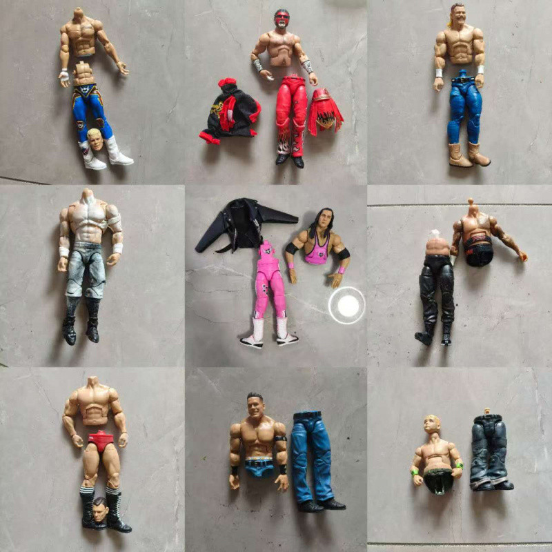 WWE Wrestler Doll Damage Body 6-7 นิ้ว Action Figure DIY Body Accessories
