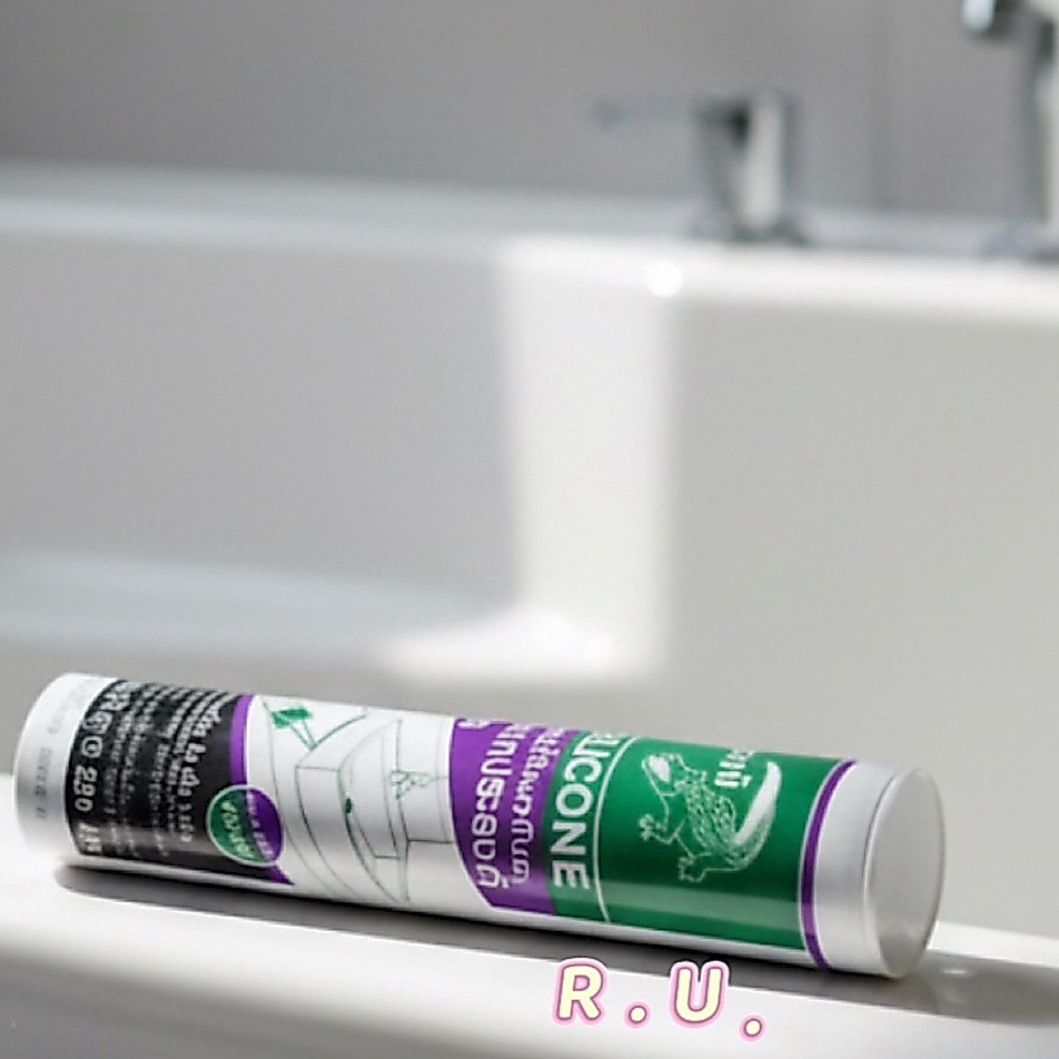 จระเข้ ซิลิโคนซีลเอ็นพลัส 280  ml.สีขาว