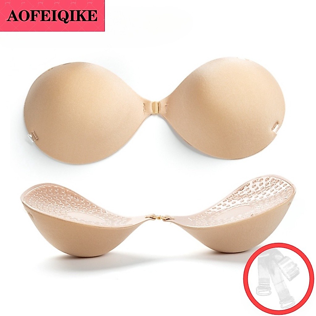 Aofeiqike เทปสติกเกอร์แปะหน้าอก หนา 5 ซม. ใช้ซ้ําได้ มองไม่เห็น สําหรับหน้าอกเล็ก