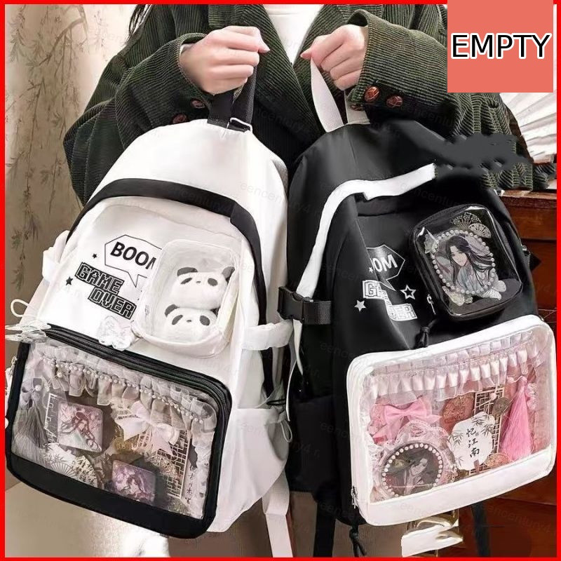 กระเป๋าเป้สะพายหลังโปร่งใส Itabag Otaku วัฒนธรรม Millet อาหารใหญ่ Junior High Womens School School S