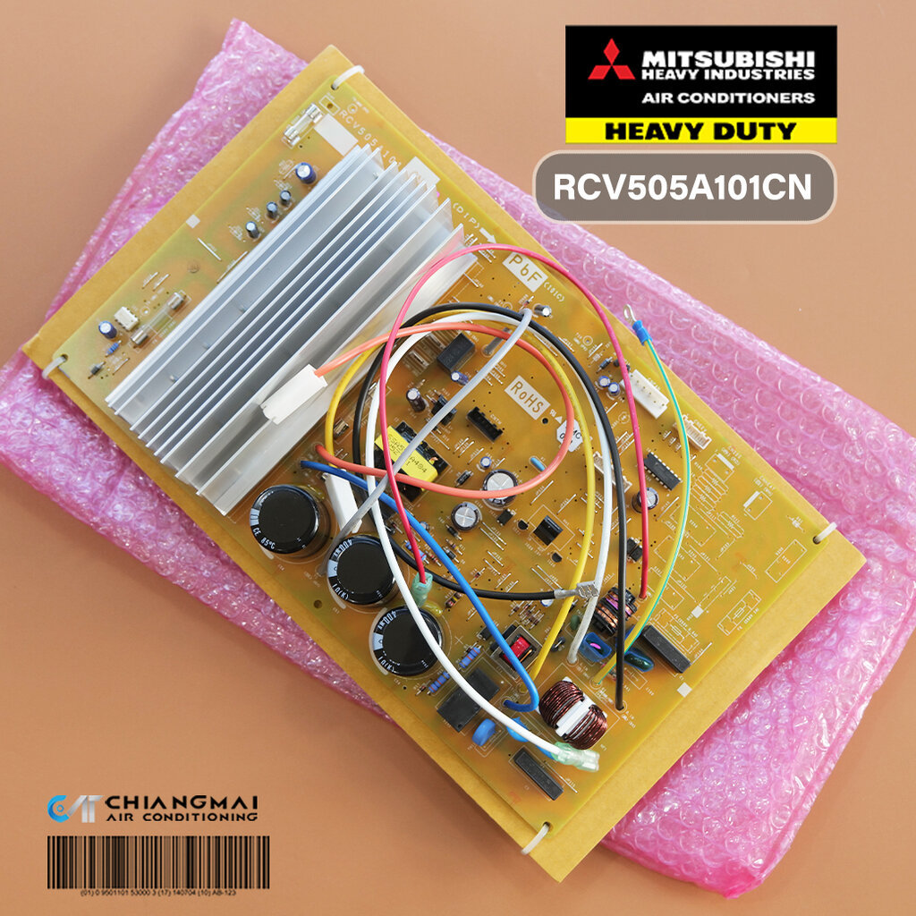 RCV505A101CN แผงวงจรแอร์ Mitsubishi Heavy Duty บอร์ดคอยล์ร้อน แอร์มิตซูบิชิ รุ่น SRC15YYS-W1, SRC18Y