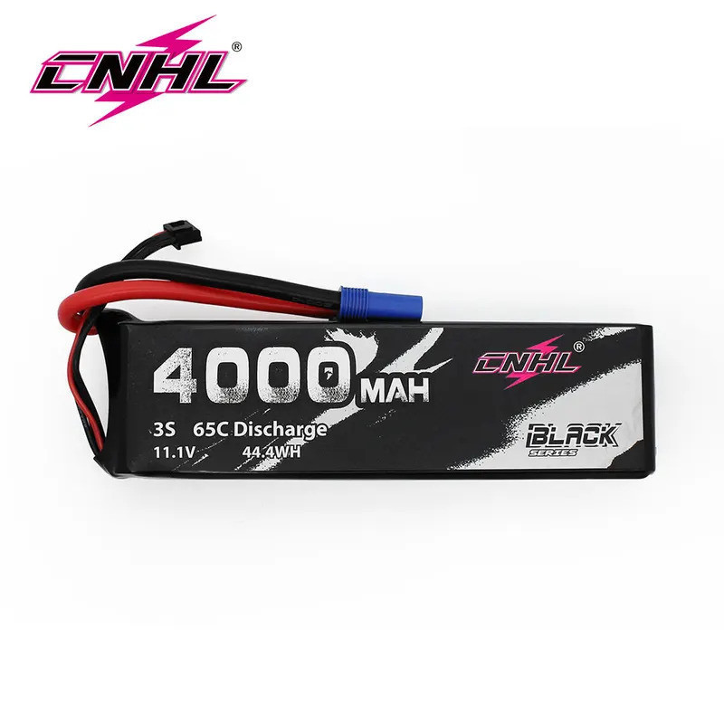 CNHL 3S 4S 6S Lipo แบตเตอรี่ 11.1V 14.8V 22.2V 4000mAh 65C พร้อม EC5 ปลั๊กสําหรับเครื่องบินเฮลิคอปเต