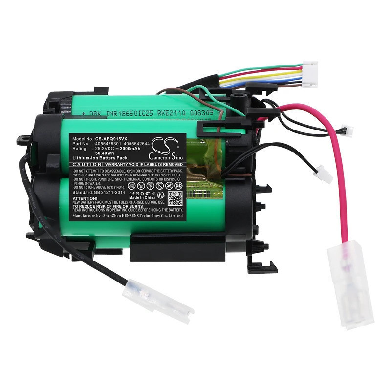25.2V 2000mAh/3000mAh แบตเตอรี่สําหรับ AEG QX9-1-ALRG,QX9-1-ALRS,QX9-1-ANIM,QX9-1-P5IB,QX9-1-TUB,QX9