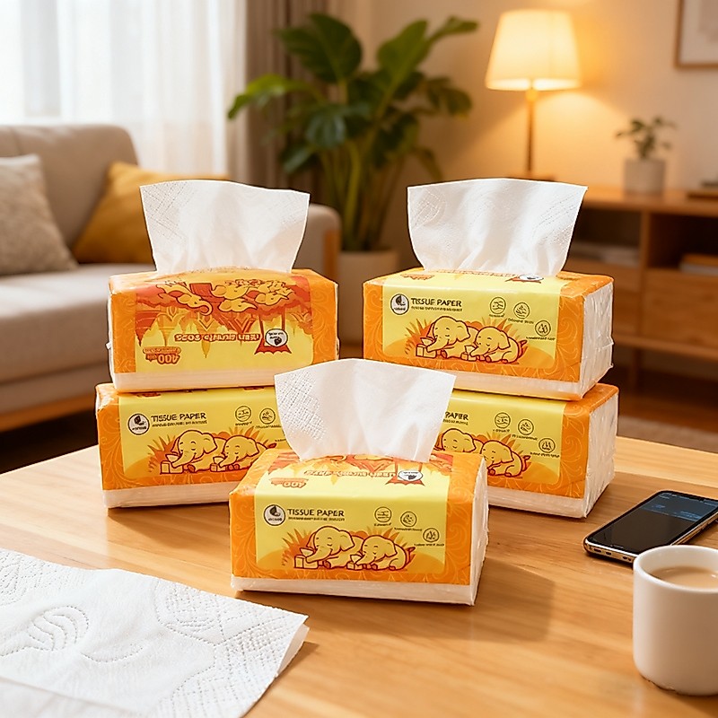 【60ห่อ】 Botare Air Cushion GB/T 20808 Soft Tissue ดีลักซ์ คอมฟอร์ท กระดาษทิชชู่ หนา 4 ชั้น 360 แผ่น ทิชชู่ยกลัง